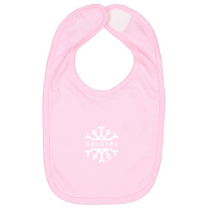 Skigirl  Baby Bib