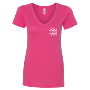 Skigirl Women's V-Neck Tee