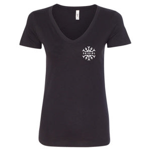 Skigirl Women's V-Neck Tee