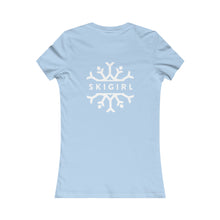#skigirl Slogan Women's Favorite Tee