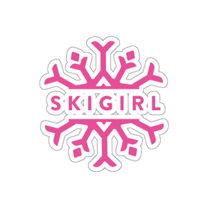 Skigirl Die-Cut Stickers