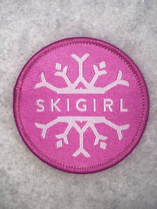 Skigirl 2.5 inch patch